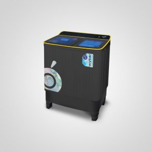 WYBOR 8.5KG (SS) Semi automatic top Load washing machine (WSM8516SS) Dark Gray